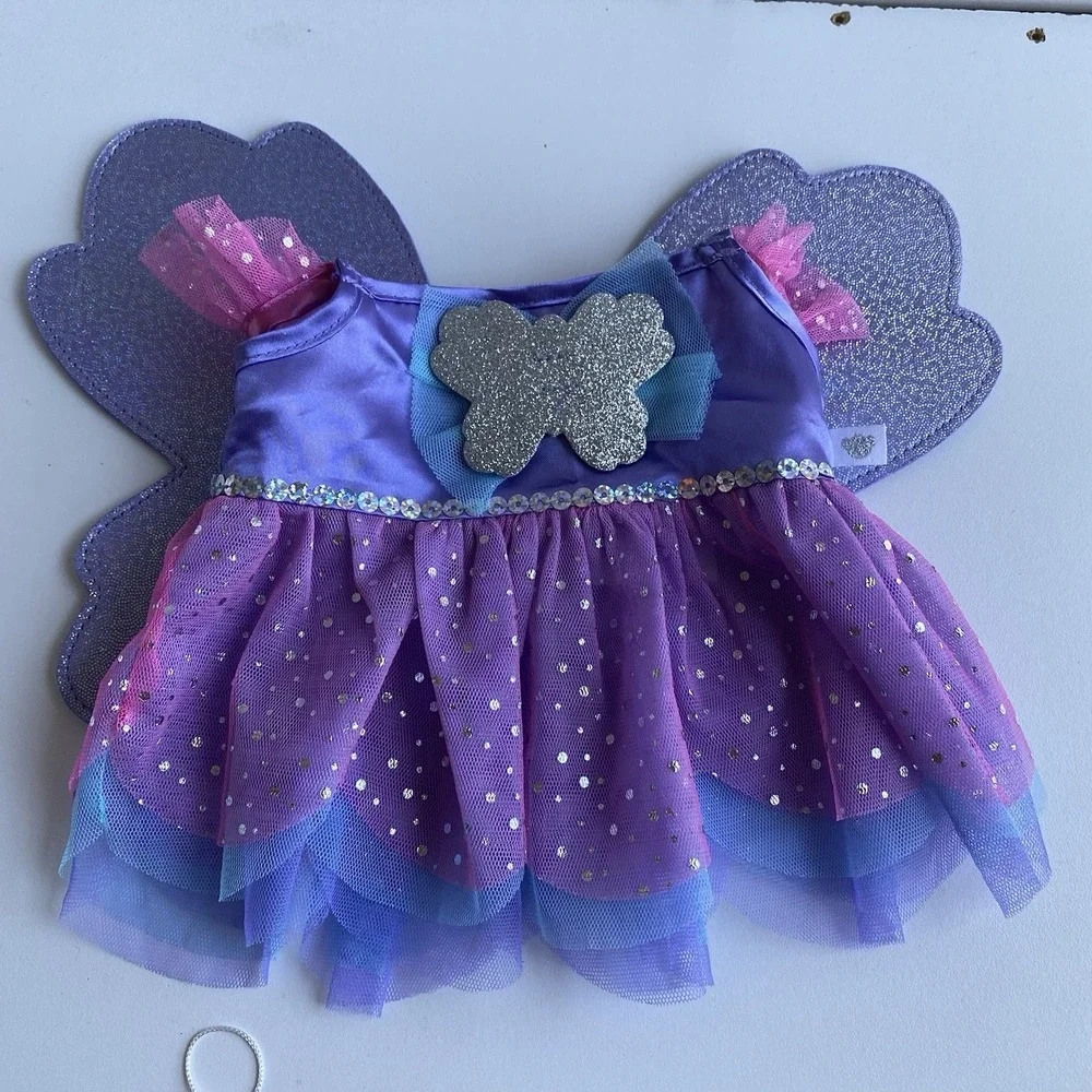 Build a Bear Boys‎ Girls Clothing Lot Sports Army Sunglasses Fairy Dress Bag